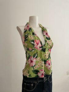 Floral Halter Top