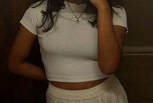 Rio White XS Crop Top Good Condition