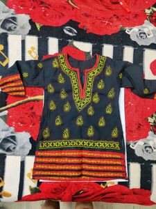 Chikinkari Kurta For Girls