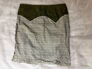 Beautiful Vintage Plaid Tube Top