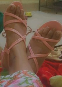 Fashion Women&#39;s Block Heel Pink Colour