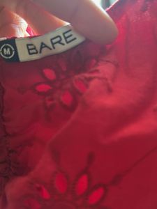 red crop top