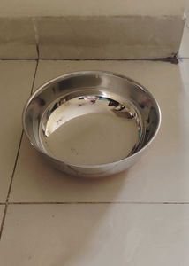 Unused Steel Kadai Copper Bottom Without Handle