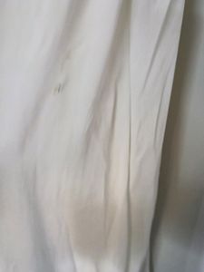 White Maxi Dress With Washable Stains