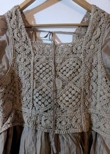 Crochet Top Dress
