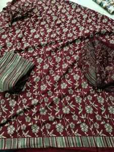 10 Combo Crepe Synthetic Full Set Dress Material