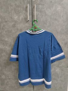 Navy Blue Oversized Tshirt