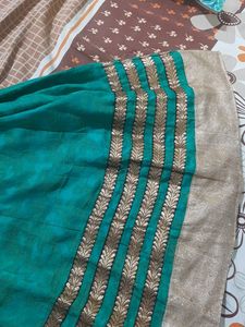 Green Anarkali Top