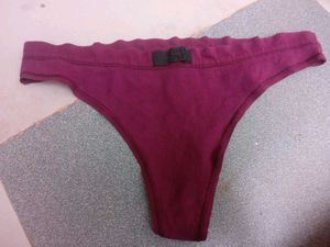 Victoria 's secret Burgundy Thong