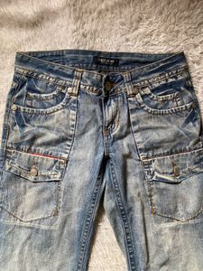 Y2K vintage flared jeans
