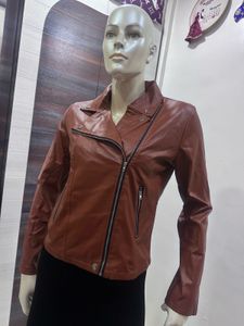 Stylish Brown Leather Jacket