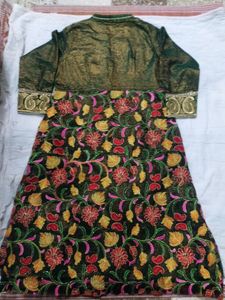 Nice Green Gown Type Can Wear Daily