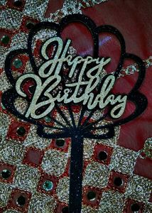 One Cake Topper With Any 2number  Birthday candel