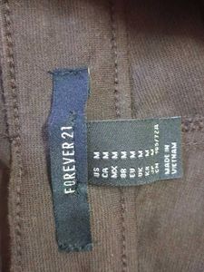 Brown Forever 21 Pants