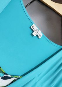 Cyan Color Top For Healthy Girl Or Women 58 Bust