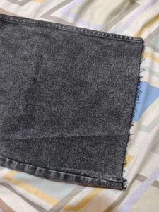 Acid Wash Wide Leg Jeans