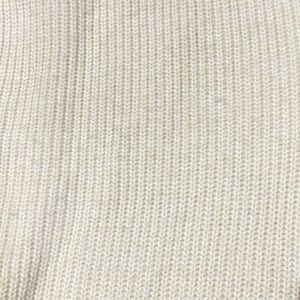 Cream Knit Half-Zip Pullover
