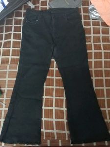 Black Flare Jeans
