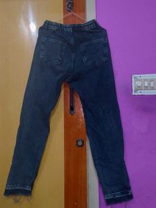 Mom Fit Charcoal Pant