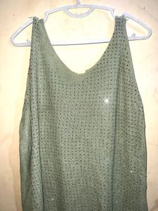 Olive Green Tank Top