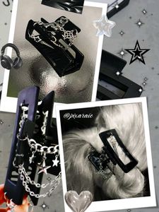 Star Charm Hair Claw Clip