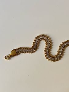 Ruth layered beaded bracelet Anti-tarnish