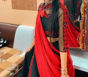 Red Black lahenga