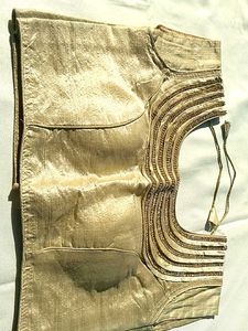 New Embellished Gold Blouse