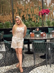 Cute White Co-ord Set