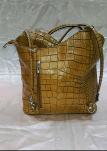 Corcodile Leather Bag Imported Paris