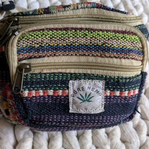 Pure Hemp Fanny Pack / Waist Bag Unisex