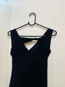 Asymmetrical Black Dress