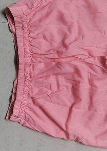 Peach Designer Stitched Kurta Pant Dupatta Set