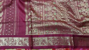Elegant Maroon Kanjivaram Saree