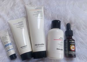 Minimalist skin and hair care