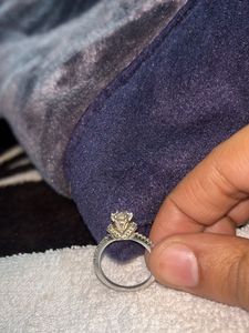 ARTIFICIAL SOLITAIRE RING