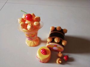 Ice Cream Sundae Swiss Roll Muffin Set