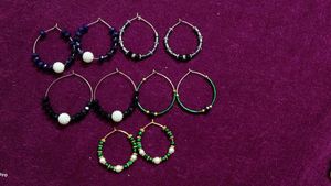 combo five Hoop Earring Set - Variety of Sty