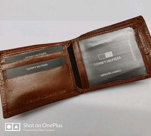 Tommy Hilfiger Brown Leather Wallet