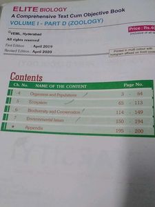 Biology Chaitanya- Volumes 3 Books