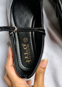New Glossy Black Loafer