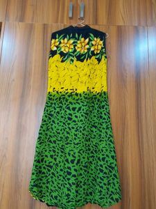 YELLOW-GREEN KURTI