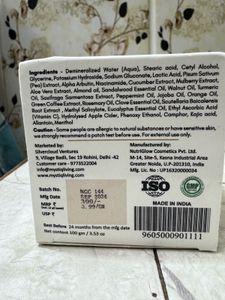 Belmish Face Pack And Cream