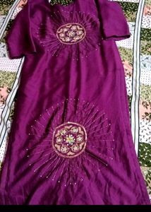 💕Beautiful Purple Designer Ladies Kurti💕