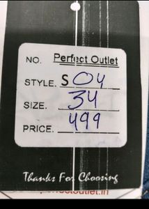 S-4 Size 34 Slim Fit Women Denim Jeans
