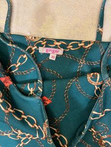Chic Chain Print Dress