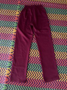 Burgundy Casual Sweatpants