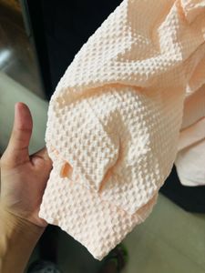 Peach Puff Sleeve Top