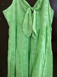 Cut Out Shiffli Zudio dress