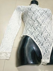 Fancy Lace Bodysuit Free Size Fit For S,M,L